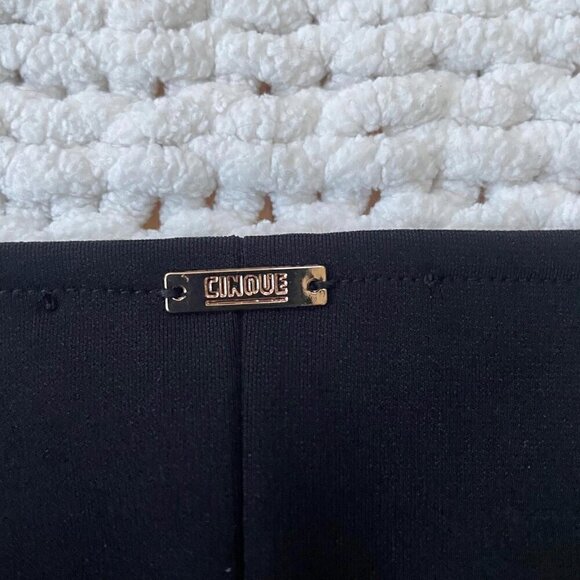 Cinque Women's Black Ruched Cilana Dress - Size XS - Picture 6 of 8